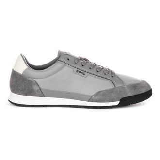 HUGO BOSS Nitan Txsd Trainers - male - Boss - Sneakers - Gray - 10 UK - Shoes