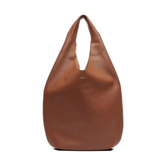 A.P.C. A.p.c., Dames, Tassen, Bruin, Maat: ONE Size Zijde