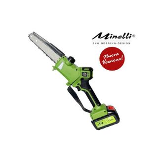 Minelli Potatore Minelli Ener-Q3 con due batterie da 21v e 5,2Ah e barra da 20 cm