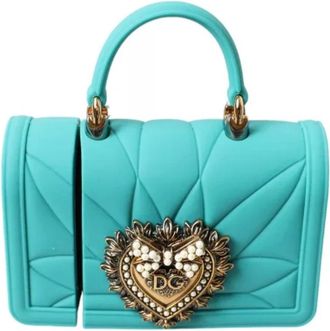 Dolce & Gabbana Pre-owned Fabric handbags - Dames - Vintage Handtas - Blauw - ONE Size - Vintage