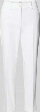 Brax Brax Straight Fit Stoffhose mit Lyocell-Anteil Modell Mara in Weiss, Gr&ouml;&szlig;e 36