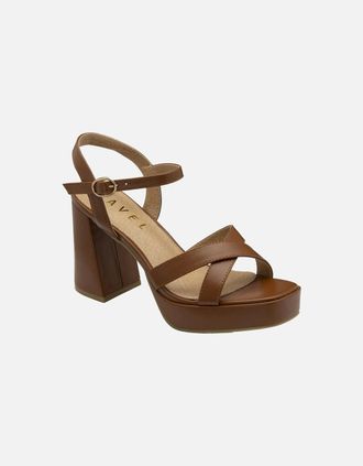 Ravel Womens Farran Womens Heeled Sandals - Brown - Size: 4
