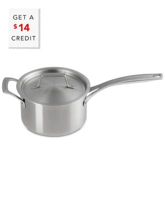LE CREUSET Essential Stainless Steel Saucepan With $14 Credit