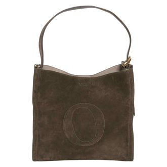 Orciani Handbags, female, Green, ONE SIZE, Her-O Peach Midi