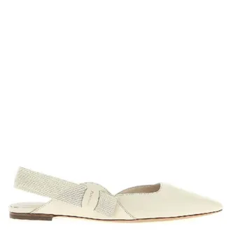 Ferragamo Ferragamo Vania Vara Bow Slingback Ballet Flats, Size 7 C