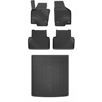 OEM Set 77 Alfombrillas Y Funda De Goma Vw Sharan 2 2010-2022 5 Personas