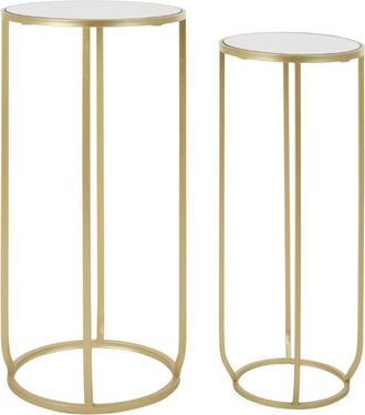 Premier Housewares Avantis Set of 2 Tall Side Tables