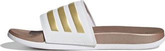 adidas (WMNS) adidas Adilette Comfort Slide White Matte Gold H03618