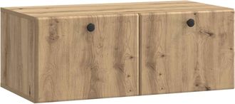 vidaXL Mueble De Tv De Pared 78,5 X 41 X 30 Cm Roble Artisan Vidaxl