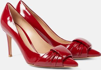 Gianvito Rossi 85 patent leather pumps