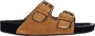 Isabel Marant Lennyo Sandals Brown