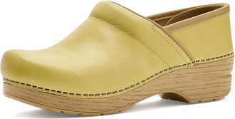 Dansko Professional Womens Clog Shoes Lemonade : EU 43 (US Mens 9.5-10 - Womens 12.5-13) Regular, Leather