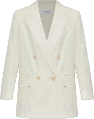 Max Mara Suez Jacket White
