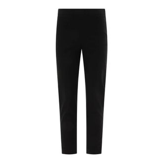 Brunello Cucinelli Dames, Broeken, Zwart, Maat: XS Katoen