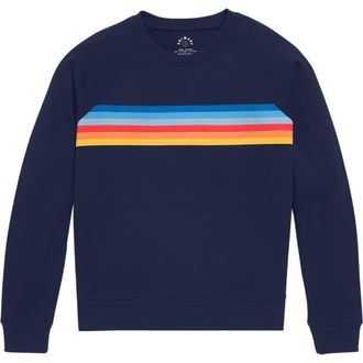 primary Adult 24/7 Banner Stripe Sweatshirt in Navy Banner at Nordstrom, Size X-Small