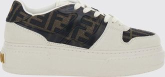 Fendi Sneakers platform Match in tessuto jacquard con monogram FF
