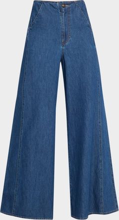 Veronica Beard Digby Denim Pants