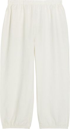 Suzie Kondi Delos Linen Trousers - White - S (UK8-10 / S)