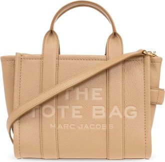 Marc Jacobs Small Tote Bag schoudertas - Dames - Shoppers - Beige - ONE Size - Leer - Tassen