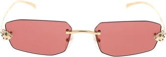 Cartier Zonnebril - unisex - Zonnebrillen - Geel - ONE Size - Accessoires