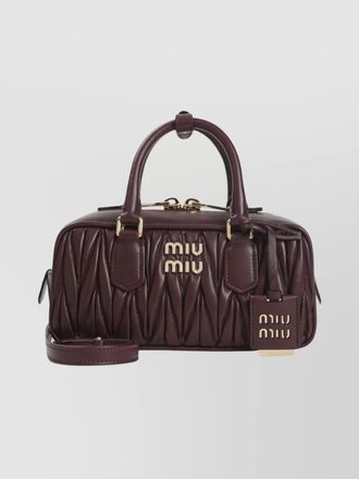 Miu Miu arcadie lamb leather shoulder bag