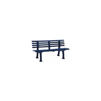 Blome Panchina per parco in plastica con 9 doghe larghezza - Blome