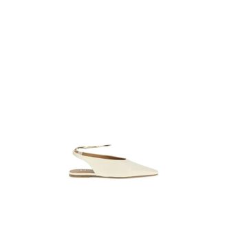 Jil Sander Dames, Schoenen, Beige, Maat: 40 EU Leer