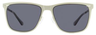 Shinola SH3100SM Metal Frame with Flexon Temples Sunglasses - Silver