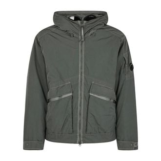 C.P. Company Outerwear Medium Jacket in Heavy Chrome - R - male - C.P. Company - Light Jackets - Gray - XL - Jackets