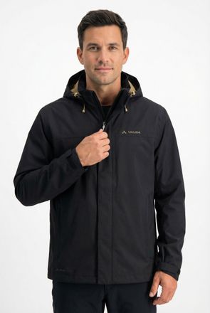 Vaude Regenjacke VAUDE, Herren, Gr. XXL, schwarz, Obermaterial: 100% Polyester. Futter: 100% Polyamid. Netzfutter: 100% Polyester, Jacken Regenjacke, f&uuml;r Ou