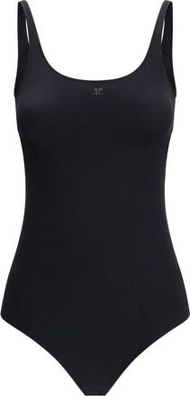 Courr&egrave;ges Black Elastane One-Piece Womens Swimsuit
