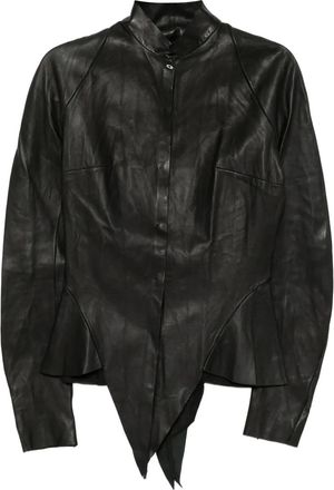 Ma+ Camicia in pelle - Nero