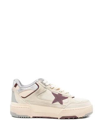 Golden Goose Forty Two Nabuk Upper And Toe Rubber Star Laminated Hee