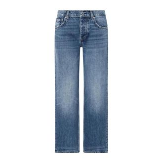 Liu Jo Vaqueros cropped de tiro bajo - Jeans - Mujer - Azul - W27