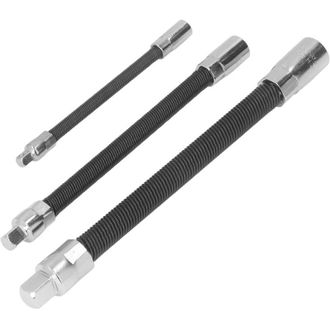 OEM Soporte Magn&eacute;tico Para Taladro El&eacute;ctrico De Acero Para Muelles Con Barra De Extensi&oacute;n Flexible De 3 Piezas Crezuo Para Reparaci&oacute;n De Autom&oacute;viles