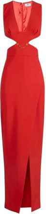 Elisabetta Franchi Mujer, Vestidos, Rojo, Talla: S
