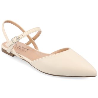 Journee Collection Women & apos;s SuperNatural Shades Narrow Width Martine Flats