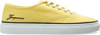 Jacquemus F&eacute;f&eacute; Sneakers - Dames - Sneakers - Geel - 40 EU - Katoen - Schoenen
