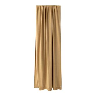 Patrizia Pepe Gebreide Sjaal - Dames - Accessoires - Beige - Maat: ONE Size Wol