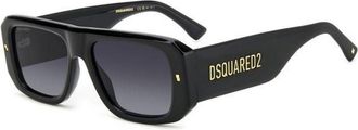 Dsquared2 D2 0107/S 807/9O Mens Sunglasses Black Size 54