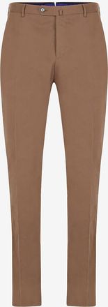 Pantaloni Torino Chinohose aus Baumwollstretch Slim Tailor Fit