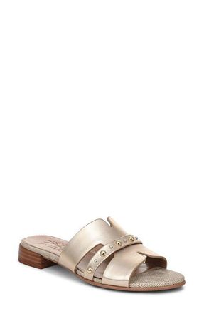 Naturalizer Niche Slide Sandal in Light Champagne at Nordstrom, Size 8.5