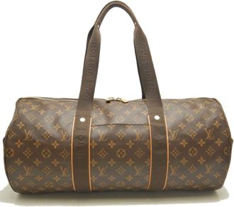Louis Vuitton Monogram Brown Pvc Boston Bag (Pre-Owned)