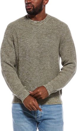 Madewell Marled Shaker Stitch Crewneck Sweater