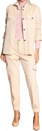 Mason's City Field Shirt Jacket In Oatmeal