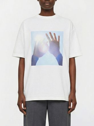 Jil Sander T-shirts in cotone stampata Jil Sander