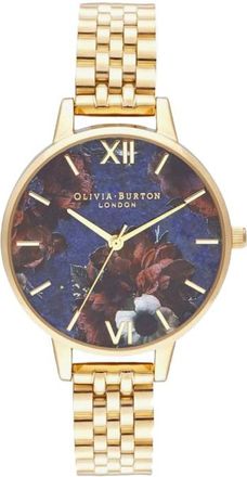 Olivia Burton Dameshorloge Kwarts Roze Goud