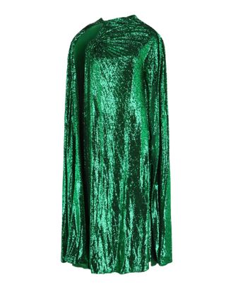 Valentino Sequin Cape Gown