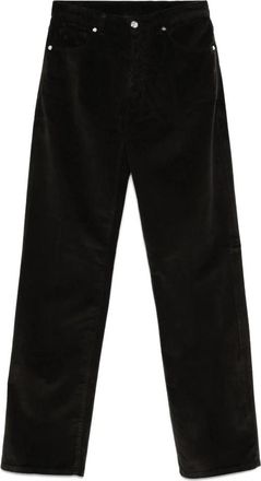 Nine In The Morning Luce Rechte Broek - Dames - Straight fit broeken - Bruin - W25 - Katoen - Broeken
