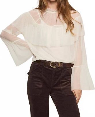 Sanctuary Ethereal Blouse In Chalk